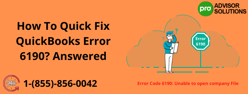 QuickBooks Error 6190