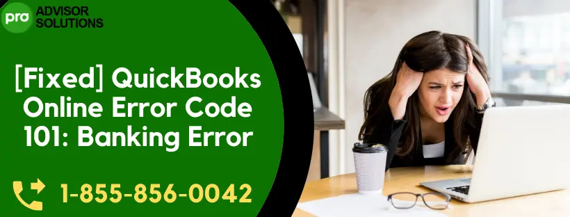 QuickBooks Online Error Code 101