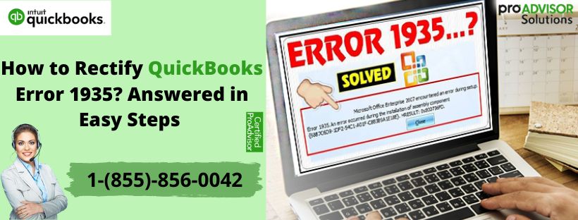 How to Rectify QuickBooks Error 1935? Answered in Easy Steps