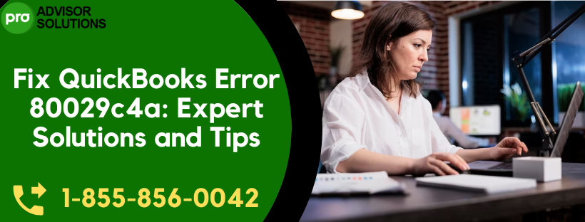 QuickBooks Error 80029c4a