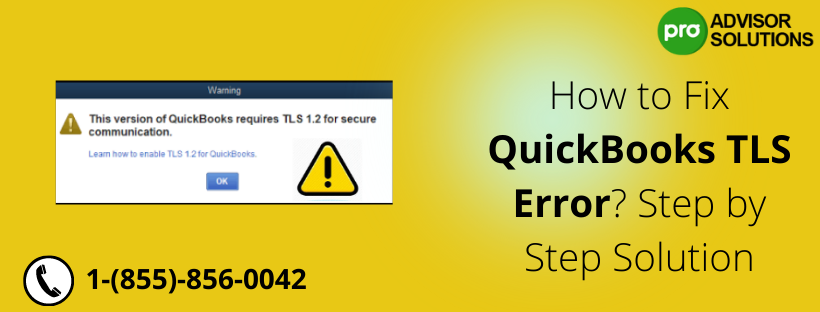 QuickBooks TLS Error