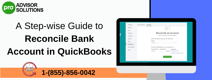 Reconcile Bank Account in QuickBooks