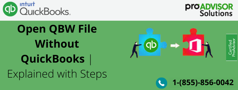 Open QBW File Without QuickBooks