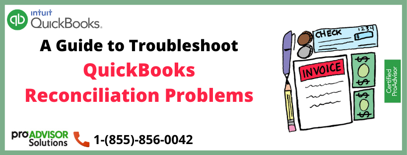 QuickBooks reconciliation problem