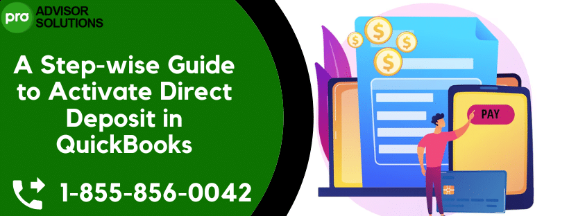 Activate Direct Deposit In QuickBooks