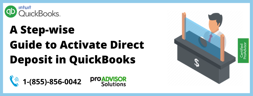 Activate Direct Deposit in QuickBooks