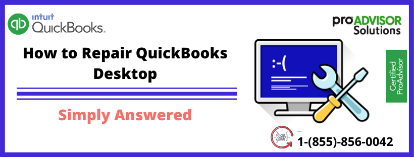 Repair QuickBooks Desktop