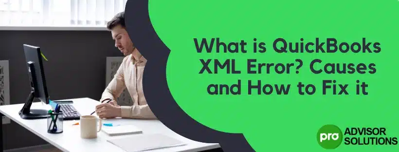 QuickBooks XML Error