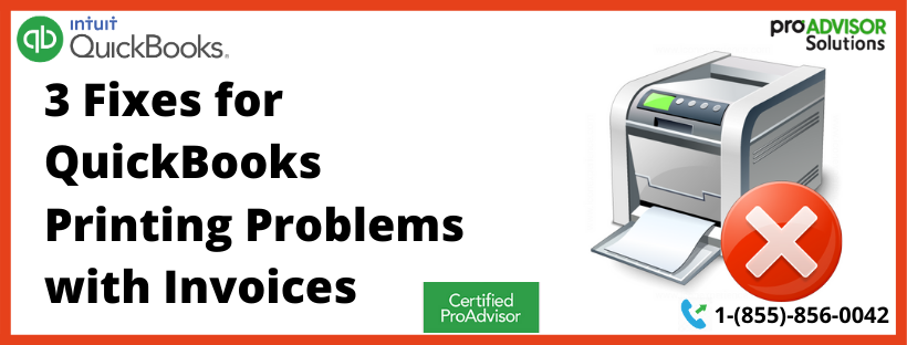 QuickBooks Printing Problems with Invoices