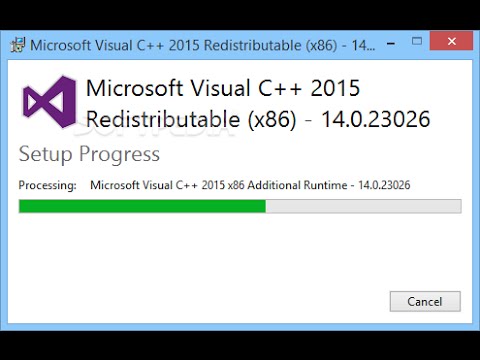 Microsoft Visual C++ Redistributable Package
