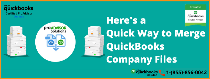 Merge QuickBooks Company Files