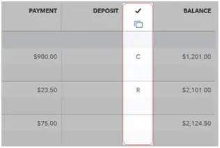 Reconciliation Status