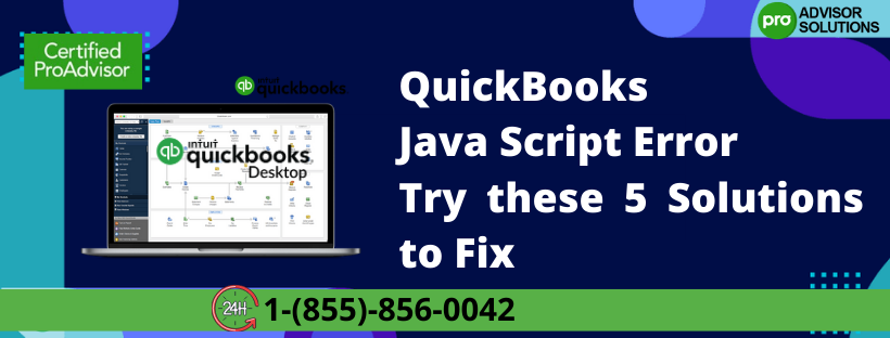 QuickBooks Java Script Error
