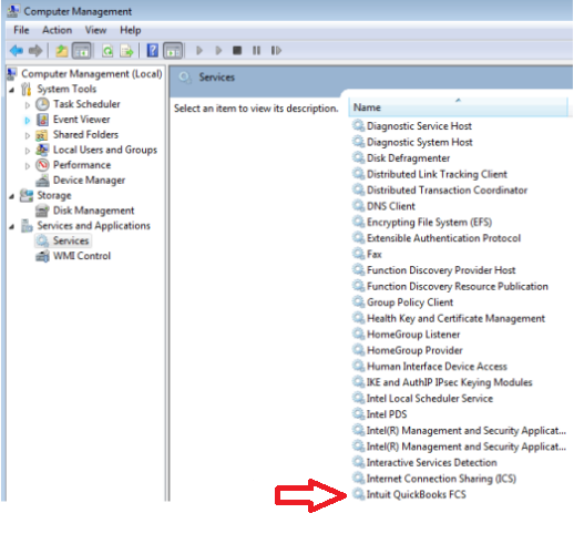 intuit quickbooks fcs service