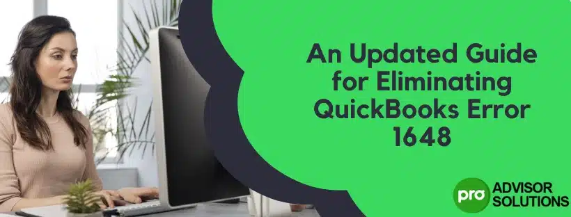 QuickBooks error 1648