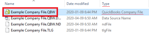 QBW file in multi-user mode