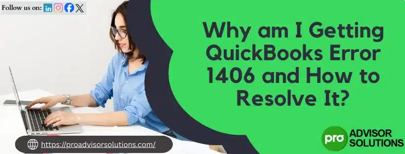 QuickBooks Error 1406