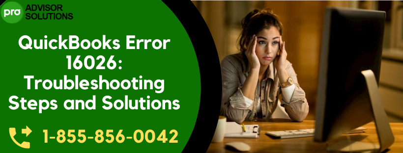 QuickBooks Error 16026