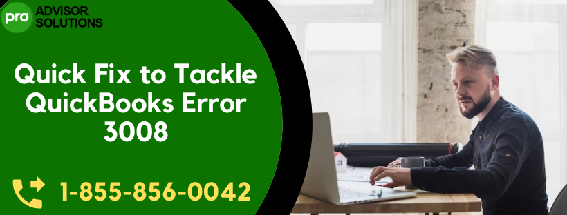 QuickBooks Error 3008