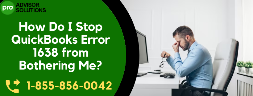 QuickBooks Error 1638