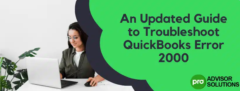 QuickBooks Error 2000