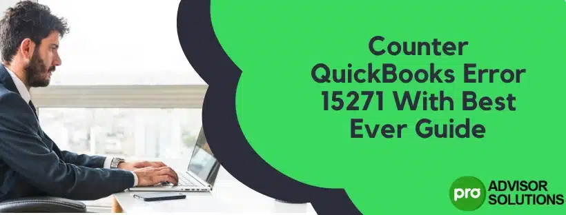 QuickBooks Error 15271