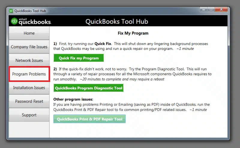 Program Problems