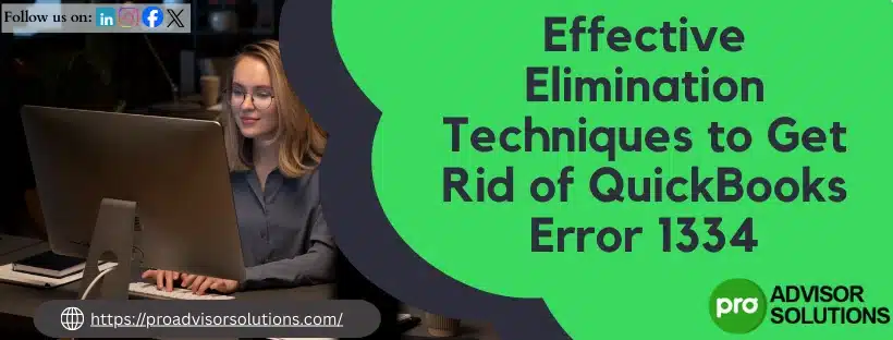 QuickBooks Error 1334