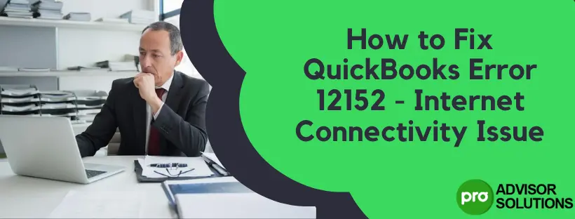 QuickBooks Error 12152