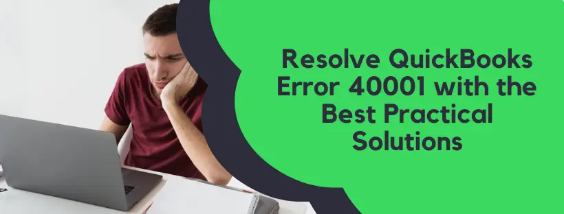 QuickBooks Error 40001