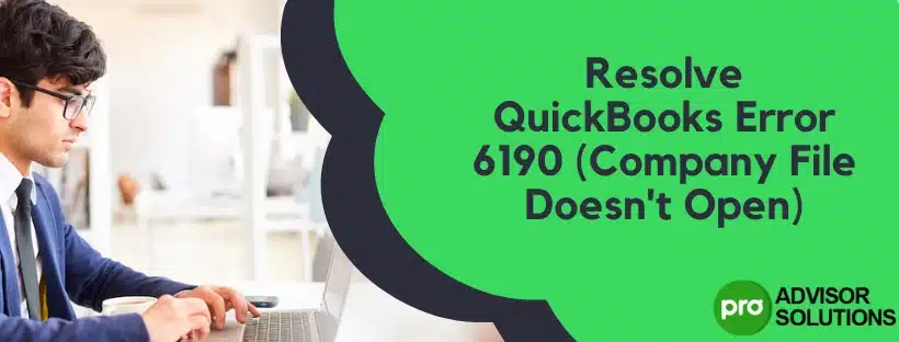 QuickBooks Error 6190