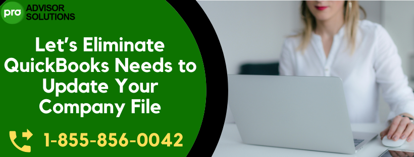 QuickBooks Needs to Update Your Company File