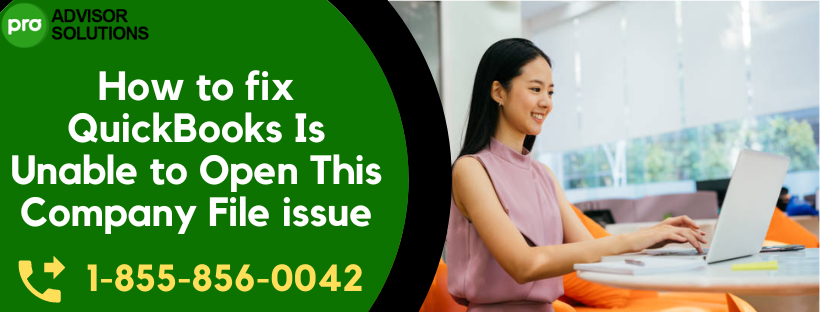 QuickBooks Is Unable to Open This Company File
