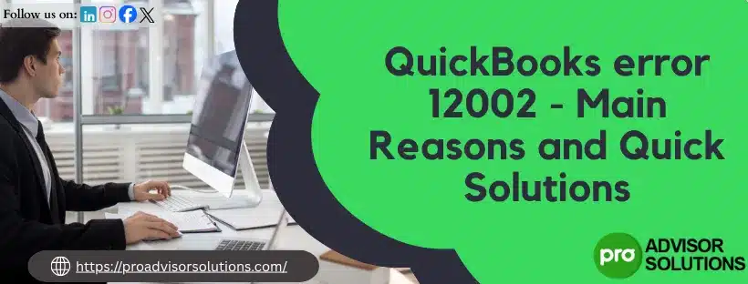 QuickBooks Error 12002