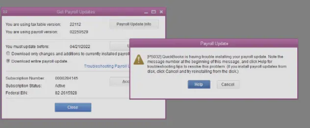quickbooks error ps032