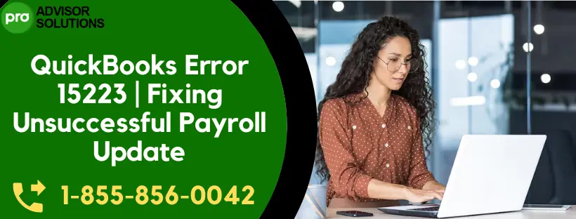 QuickBooks Error 15223