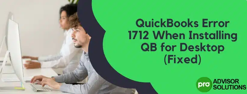 QuickBooks Error 1712