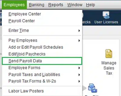 send payroll data