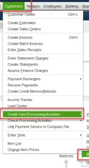 Credit Card Processing