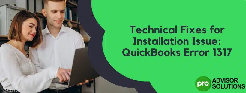 QuickBooks Error 1317