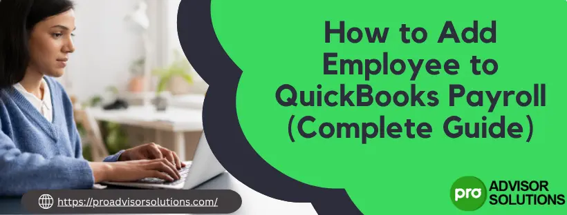 Add Employee to QuickBooks