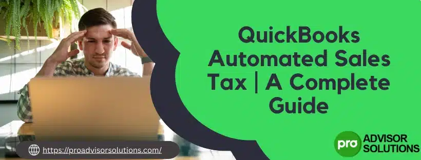 QuickBooks Automated Sales Tax