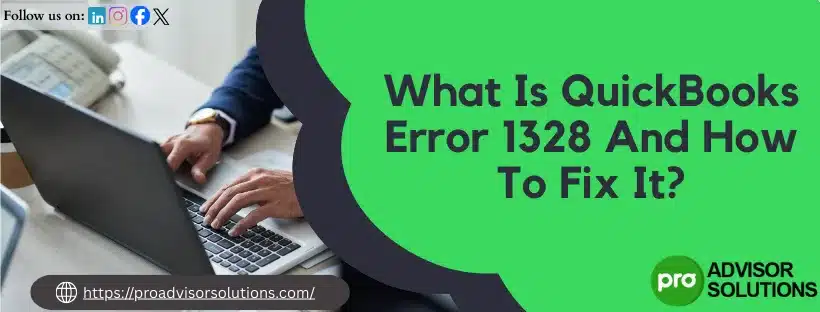 QuickBooks Error 1328